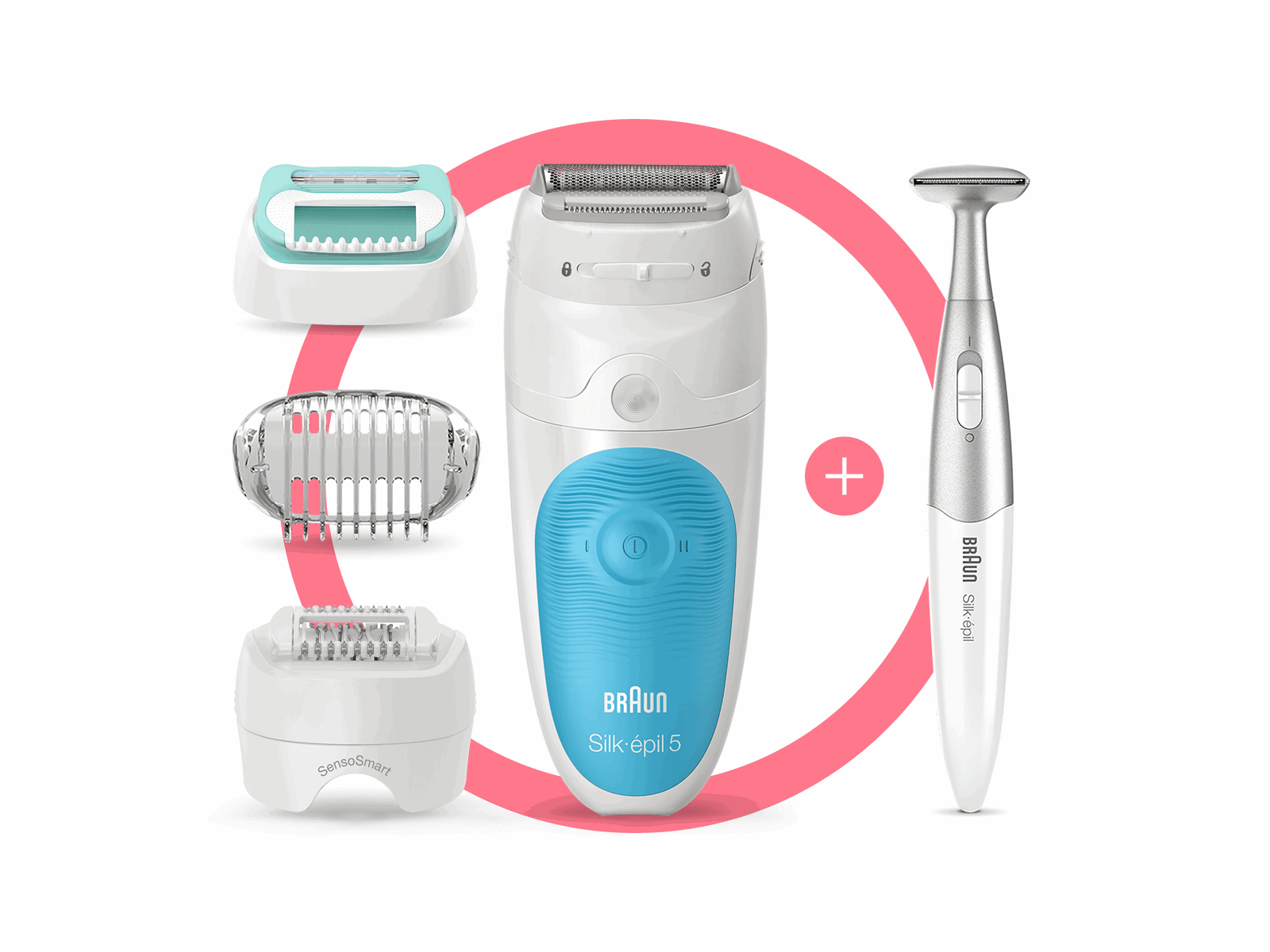 Braun Epilierer Silk-epil 5-810 SensoSmartTM Braun Epilierer Silk-epil 5-810 SensoSmartTM
